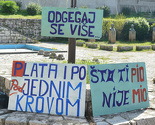 Sindikat Narodnog pozorišta Mostar stupio u štrajk