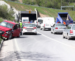 Sudar kamiona i auta kod Vogošćanske petlje, nema povrijeđenih