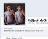 Na Facebooku postoji i stranica sa fotografijama dječaka
