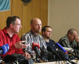 Slavjansk: Proruski separatisti "pokazali" zarobljene oficire OSCE-a
