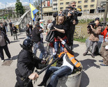 Uhapšen, saslušan i pušten demonstrant koji se sukobio s policijom