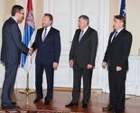 Članovi Predsjedništva BiH primili Vučića: Jačati ekonomsku saradnju dvije zemlje