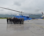 Sarajevo: Stigao policijski helikopter iz Slovenije za pomoć ugroženim
