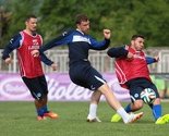 Džeko stigao na pripreme, Piplica golovima oduševio publiku