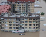 Sava nadolazi na području Donjeg Žabara, u Bosanskom Šamcu se povlači