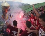 Veliko slavlje na Koševu, navijači poručuju: Vule, ostani!