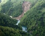 Klix.ba u helikopteru Švicarske: Klizišta kod Šerića uzrok stvaranja jezera