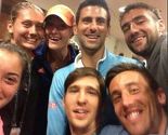 Đoković i Džumhur okupili tenisere i teniserke za zajednički selfie