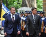 Predsjednik Slovenije Borut Pahor u Sarajevu dočekan uz najviše počasti