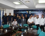 Gradonačelnik Komšić primio reprezentacije BiH i Brazila u sjedećoj odbojci