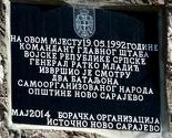 Na Vracama postavljena ploča u čast ratnog zločinca Ratka Mladića!