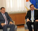 Dodik zamolio Vučića da ne zaboravi Republiku Srpsku