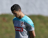 Ronaldo trenirao s povezom na koljenu