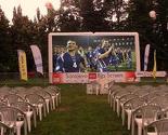Utakmica Nigerija - BiH na M:tel Big Screenu u Vilsonovom šetalištu