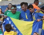Navijači BiH i Nigerije zajedno na stadionu u Cuiabi