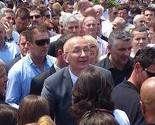 Dragan Čović na dočeku ratnog zločinca Darija Kordića u Busovači