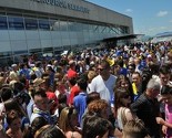 Naši heroji: Zmajevi stigli na aerodrom u Sarajevu, navijači ih pozdravili aplauzom