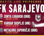 Pratite uživo pripremne utakmice FK Sarajevo
