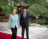 Angela Merkel stigla u Kinu