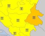 Narandžasti meteoalarm za Višegrad, potencijalno opasno vrijeme i u ostatku BiH