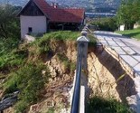 Vogošća: Klizište u Ugorskom još uvijek predstavlja opasnost