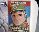Plakati "Đenerale, hvala ti za Srebrenicu" u centru Beograda