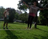 Prvi slacklining klub u BiH: Almir i Azra po španeru hodaju kao po cesti