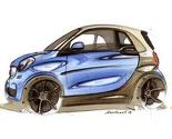 Objavljene skice novog Smarta ForTwo, debi se očekuje sutra