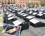 Protesti širom svijeta: Danci postavili tabute i odali počast ubijenim Palestincima