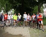 Učesnici biciklističkog maratona ''Kragujevac - Mostar 2014'' dočekani na At mejdanu