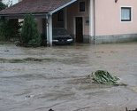 U Bosanskoj Kostajnici poplavljeno više od 100 objekata