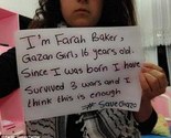 Ispovijest 16-godišnje Farah iz Gaze: Možda umrem večeras