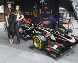 Lotusov burn F1 Team bolid u Sarajevu