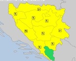 Meteoalarm izdao upozorenje na nevrijeme u BiH