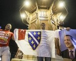 Turci u Sarajevu slavili Erdoganovu pobjedu na ulicama grada