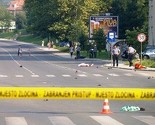 U teškoj saobraćajnoj nesreći u Tuzli poginuli motociklista, saputnik i pješakinja