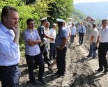 Izetbegović u Željeznom Polju: Do zime osposobiti cestu do magistralnog puta M-17