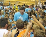 Mirza Teletović u Sarajevu trenirao sa mladim bh. sportistima