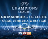 OBN TV: Sutra od 20:35 sati pogledajte duel Maribor - Celtic