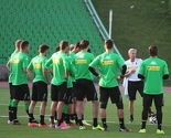 Nogometaši Borussije M'gladbach trenirali na Koševu