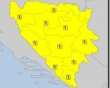 Pljuskovi, grmljavina, grad: BiH će zahvatiti veliko nevrijeme, izdat žuti meteoalarm