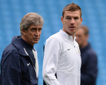 Pellegrini: Od svih naših igrača Džeko je najviše napredovao u proteklom periodu