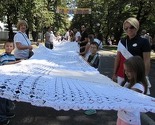 Članice Centra za zdravo starenje izložile "Džambo bh. stolnjak"
