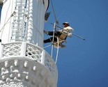 Selma i Yalcin plijene pažnju farbanjem minareta na ekstremnim visinama
