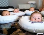 Poput plutajućih krofni: Bebe se opuštaju u wellnessu