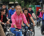 Uprkos lošem vremenu veliki broj biciklista učestvuje u utrci Giro di Sarajevo