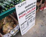 Ana Ćosić, humanitarka sa zeničke pijace: Dijeli voće i povrće onima koji ne mogu kupiti