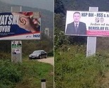 HSP BiH: HDZ BiH preko naših lijepi svoje plakate