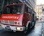Sarajevo: Požar na krovu napuštene kuće