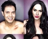 Muškarac se uz pomoć šminke transformiše u Megan Fox, Kim Kardashian, Beyonce...